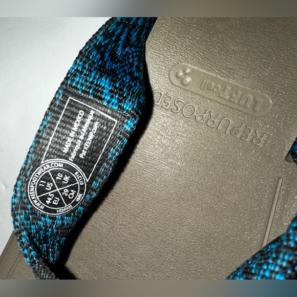 Keen “Harvest” Flip Flops Recycled Material Luft Cell Sandals Men’s Size 11 - Picture 10 of 10